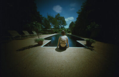 Anne S at Jack B's Pool, 1984, Willie Anne Wright (American, born 1924), silver dye bleach print, 11 x 14 in. Virginia Museum of Fine Arts, Arthur and Margaret Glasgow Endowment, 2022.302
