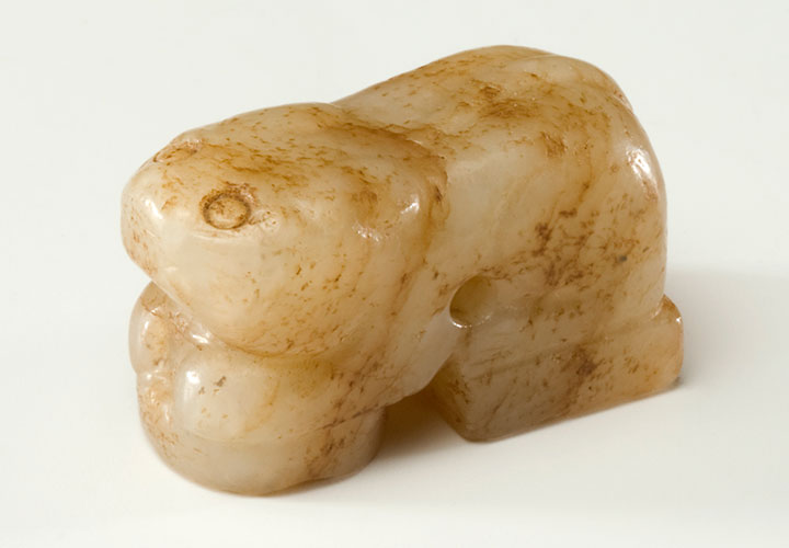 Double Seal in the Form of a Dog from Chinese Qing dynasty