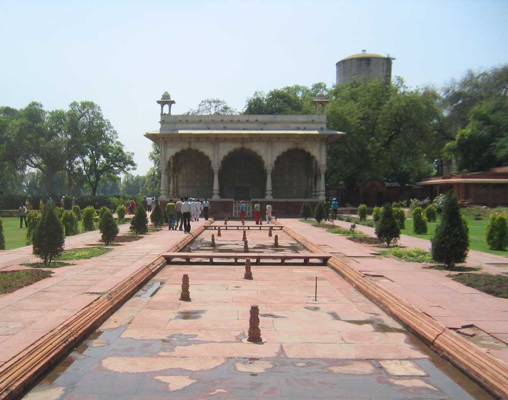 The Sawan and Bhadon Garden Pavilion in Punjab, India.