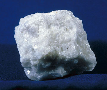 This is a photograph of white marble, the same mineral that was used in the Garden Pavilion.