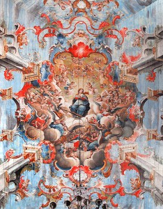 Wikimedia Commons Rococo style church ceiling by Francisco Ataide 