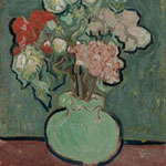 Vincent van Gogh (Dutch, 1853–1890; active in France) Vase of Flowers, summer 1890 Oil on canvas