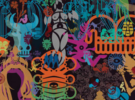 Art History is Not Linear (VMFA) - Panel 6 (Ryan McGinness) Art History is Not Linear (VMFA) - Panel 6 (Ryan McGinness)