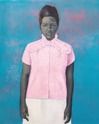 Well Prepared and Maladjusted, 2008, Amy Sherald (American, born 1973), oil on canvas, lent by Lisa Gregory, Washington, DC.