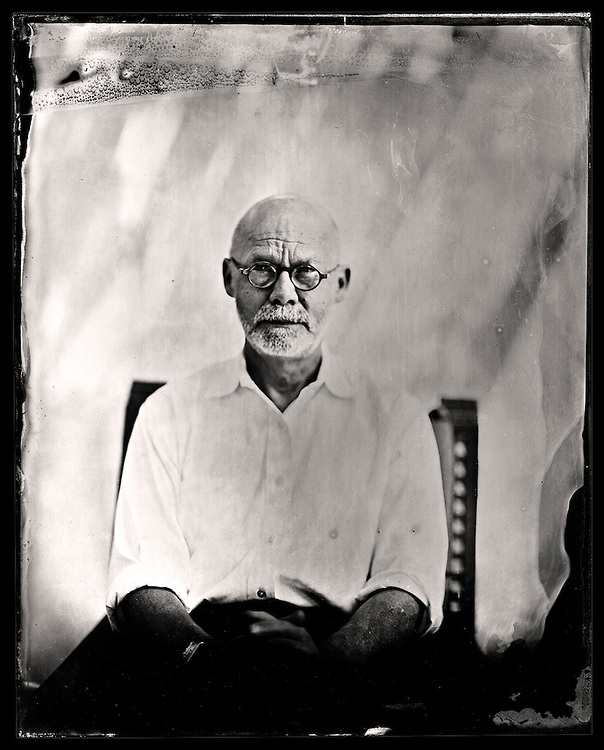 Tintype of Gaylord Torrence by photographer Will Wilson