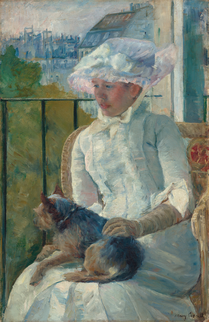 Young Girl at a Window, ca. 1883-85, Mary Cassatt (American, 1844–1926), oil on canvas. National Gallery of Art, 2014.79.9