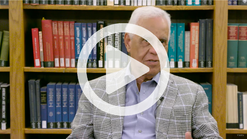 Screenshot from Museum Leaders in Training (M.LiT) conversation with Governor Douglas Wilder