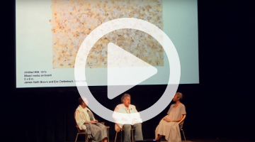 Click to watch An Evening with Howardena Pindell on YouTube