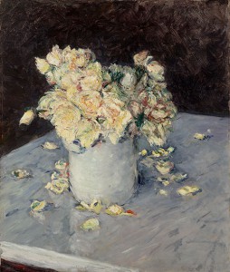 Yellow Roses in a Vase, 1882, Gustave Caillebotte (French, 1848–1894), oil on canvas, Dallas Museum of Art, The Eugene and Margaret McDermott Art Fund, Inc., in honor of Janet Kendall Forsythe, 2010.13.McD