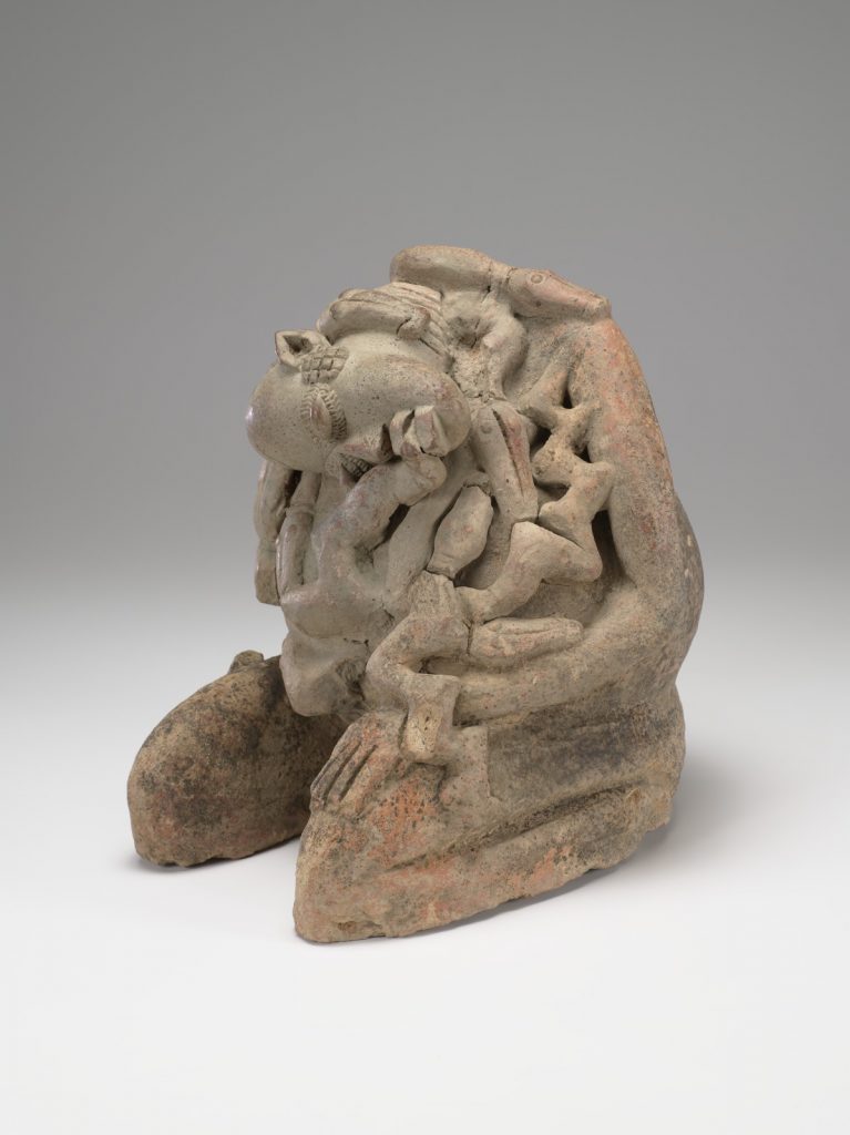 Kneeling Female Figure with Serpents, Djenne region, Mali. Adolph D. and Wilkins C. Williams Fund, 86.119
