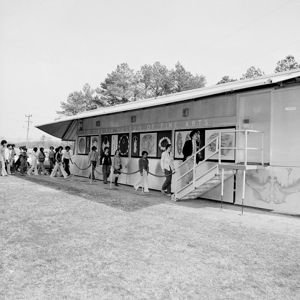 Artmobile at Heathville, VA, 1976 ©Virginia Museum of Fine Arts