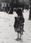The Little Girl with Dead Leaves