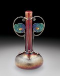 VMFA Peacock Vase by Louis C. Tiffany