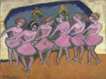Ernst Ludwig Kirchner, (1880 – 1938) Six Dancers