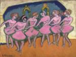 Six Dancers, 1911, Ernst Ludwig Kirchner