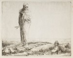 Percy Smith, "Death Awed," from the "Dance of Death, 1914-1918" portfolio, 1919, etching