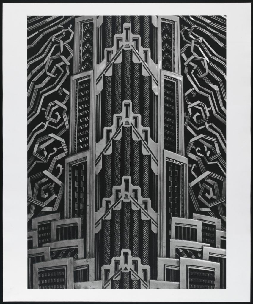 Skyscraper, Chanin Building, 1993, Andrew Bordwin (American, born 1964), gelatin silver print. Gift of M. Holt Massey, 96.120 © Andrew Bordwin