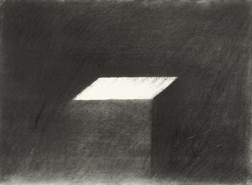 Untitled, circa 1979, Fernando Calhau (Portuguese, 1948-2002), charcoal on paper. Work © Fernando Calhau. Image courtesy Fundação Luso-Americana.