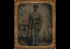 Civil War Soldier, 1863-5, American, 19th Century, tintype. Collection of Dennis O. Williams