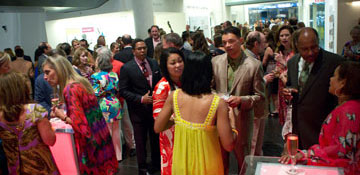 Evening social event at VMFA