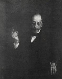 Image of John LaFarge, the innovator who created Opalescent Glass. 