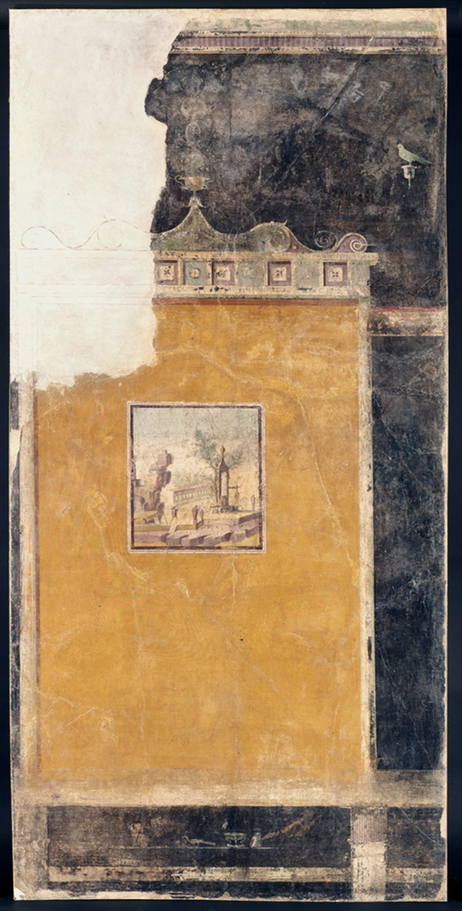 "Third-Style Wall Fresco," Wall Painting, Roman (Boscotrecase), Virginia Museum of Fine Arts.