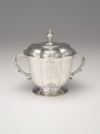 Silver cup and cover