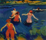 Bathers Painting