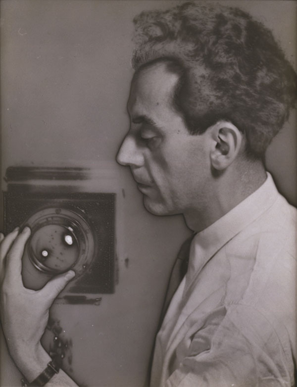 Self-Portrait with Camera, 1930, Man Ray (American, 1890–1976), solarized gelatin silver print. The Jewish Museum, New York, Purchase: Photography Acquisitions Committee Fund, Horace W. Goldsmith Fund, and Judith and Jack Stern Gift, 2004-16. © Man Ray 2015 Trust / Artists Rights Society (ARS), NY / ADAGP, Paris 2021.