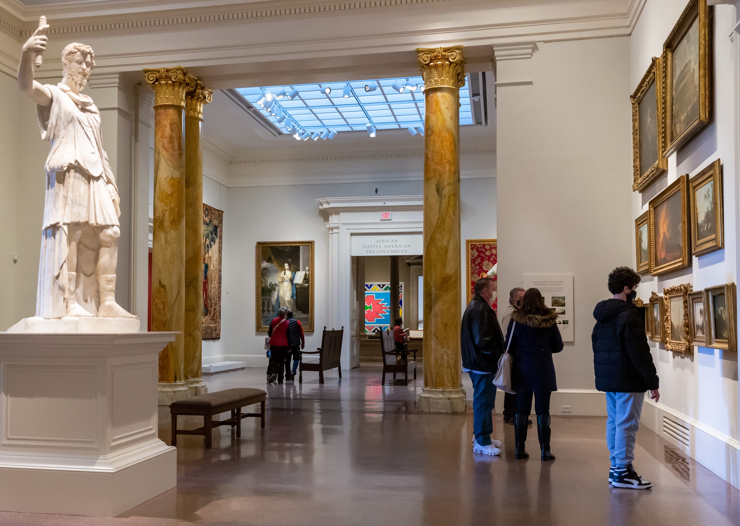 The Virginia Museum of Fine Arts will be open Thanksgiving and Christmas Day. Photo by Sandra Sellars, © 2020 Virginia Museum of Fine Arts