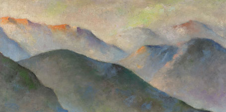 Idyll of Virginia Mountains (detail)