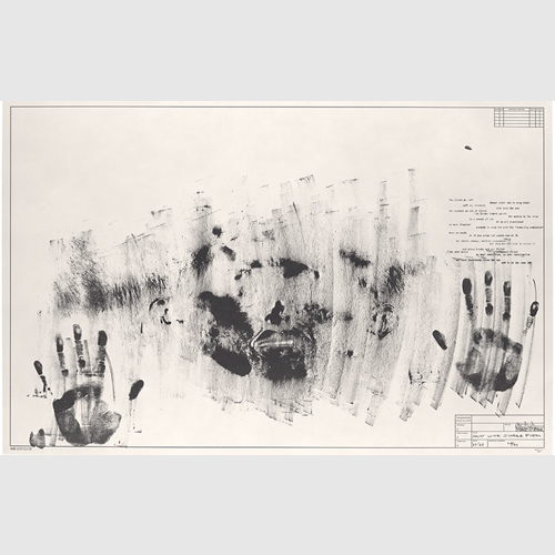 Jasper Johns (American, born 1930) Skin with O'Hara Poem 1965 Lithograph Ryobi Foundation