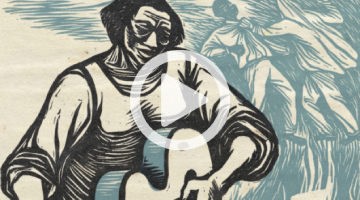 Click to watch Sorrow Songs in an Exuberant City: How Manhattan Influenced the Guitar Imagery of Elizabeth Catlett on YouTube