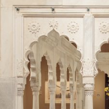 <p>Leave the Art Deco Galleries, cross the bridge, and go into the South Asian Galleries. This huge marble pavilion is bursting with organic and geometric shapes and was used for both work and play. What would you use it for?</p>
