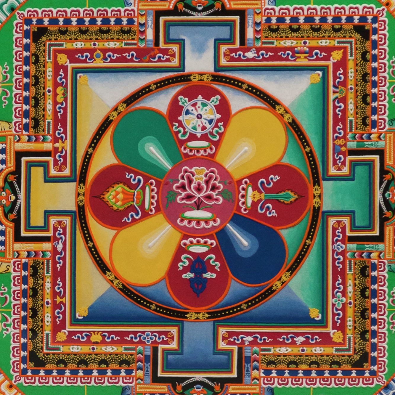 <p>Whew! Your quest is complete. Enjoy the rest of your journey through the exhibition and toward enlightenment! You can also further your quest by spending some time with the mandala puzzle at the very end of the exhibition.</p>
