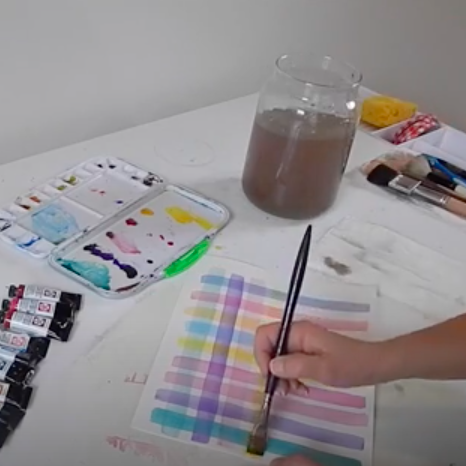 Watercolor Techniques: Mixing & Layering (Part 2)