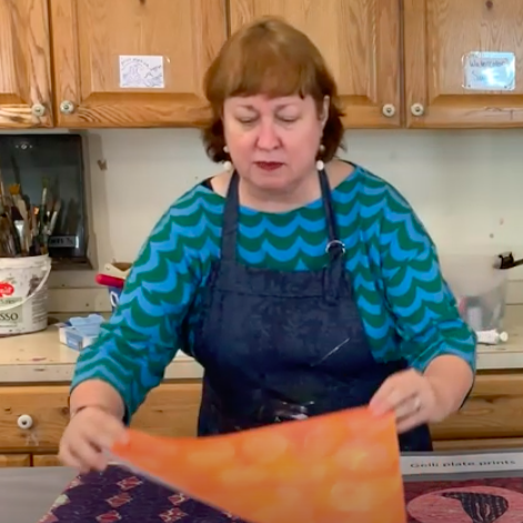 Printmaking Without a Press: Gelli Plate Printing