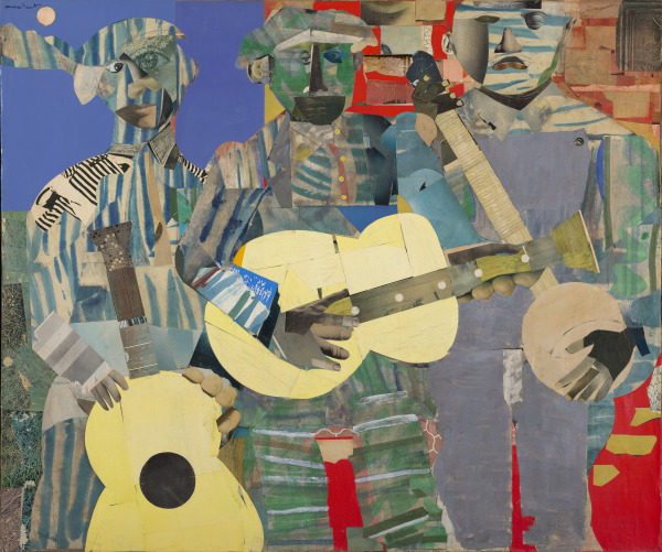 Smarthistory: Romare Bearden, Three Folk Musicians